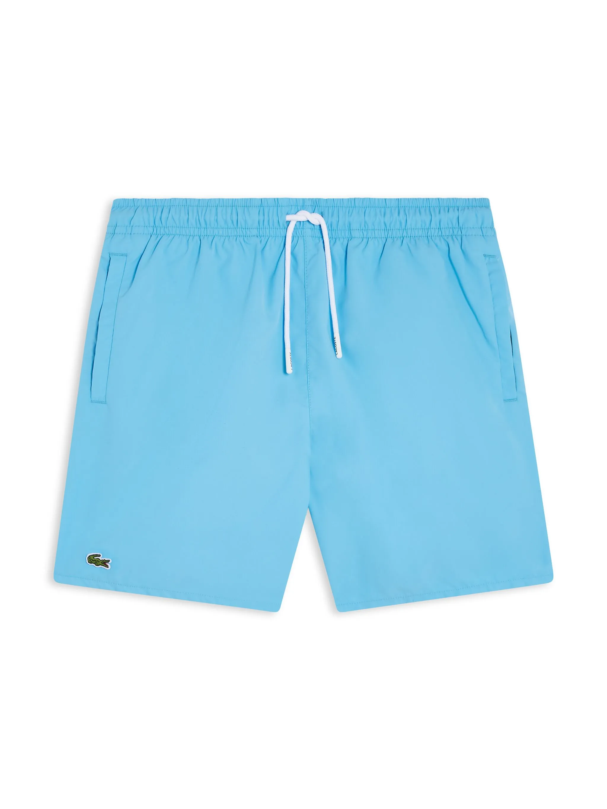

Плавки-шорты с вышитым логотипом Lacoste, синий