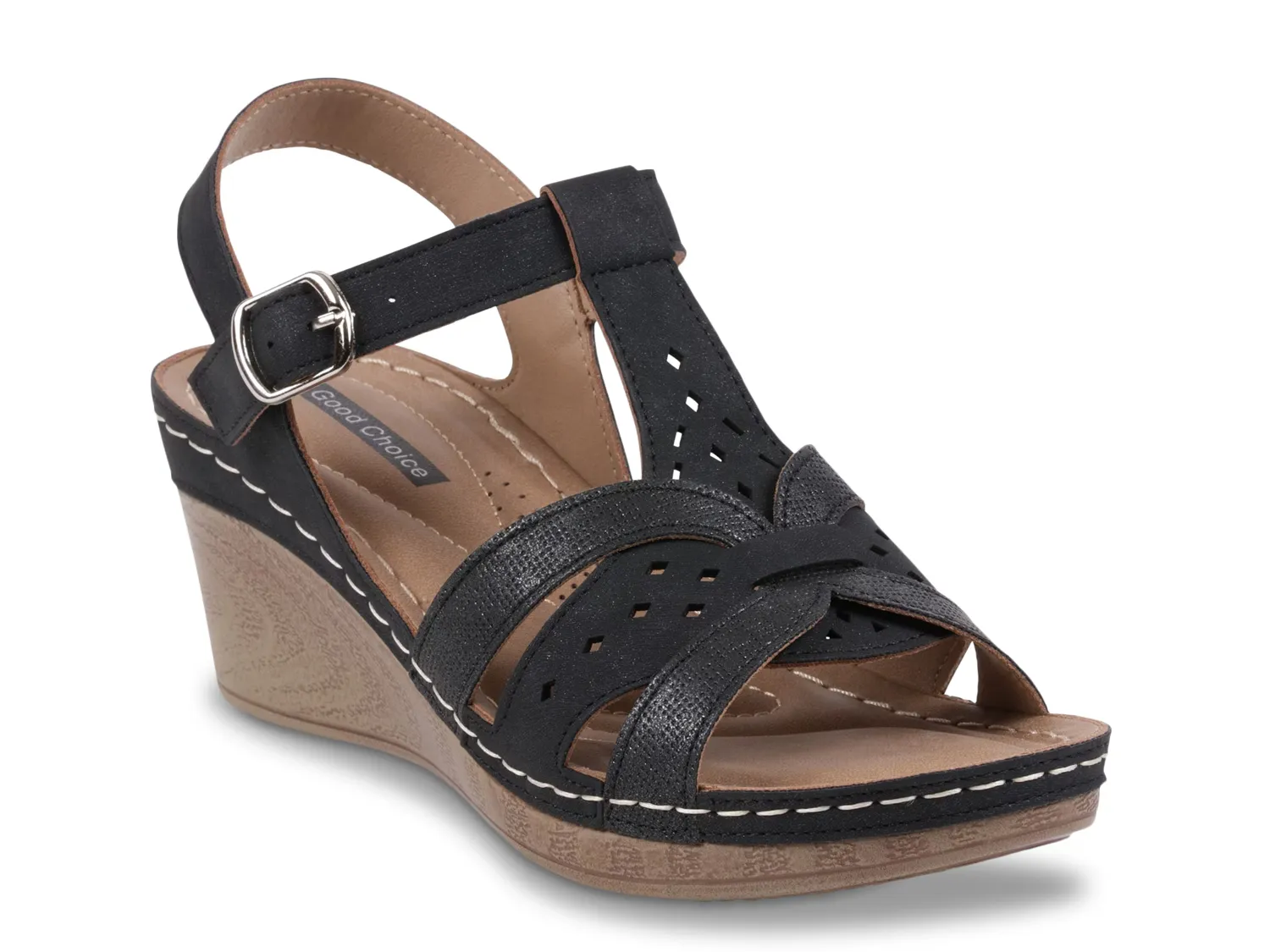 

Сандалии Darry Wedge Sandal Good Choice, черный