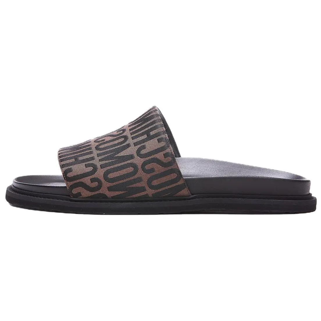 

Жаккардовые шлепанцы с монограммой MOSCHINO, Original Shoe Box Included