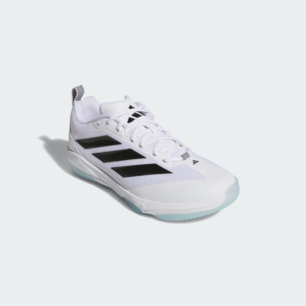 Кроссовки Adidas Adizero Impact 2.0 baseball Turf Shoes, цвет Cloud White/Core Black/Core Black — фото 4