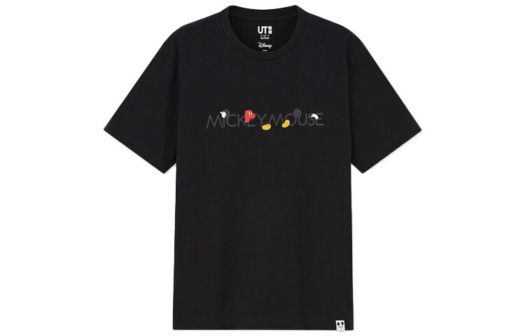 

UNIQLO Футболка унисекс, цвет Black