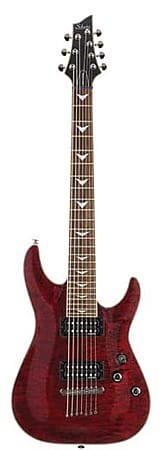 

Электрогитара Schecter Omen Extreme 7 String Electric Guitar Black Cherry