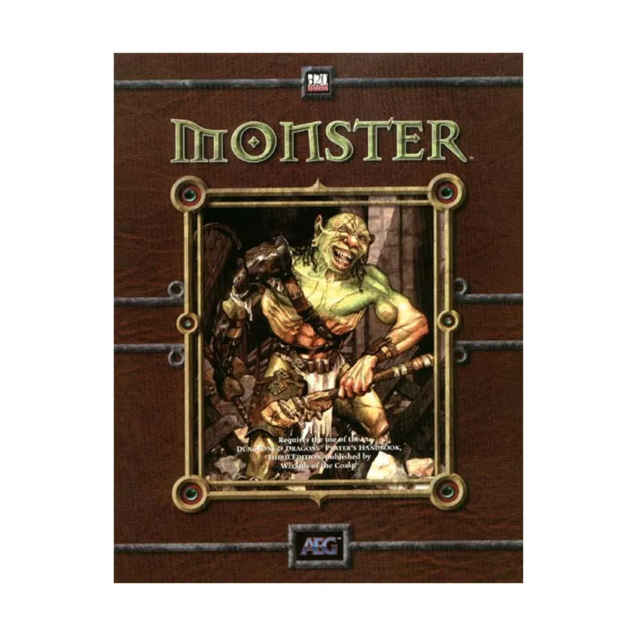 

Monster, d20 Sourcebooks (AEG), мягкая обложка