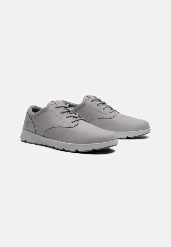 Низкие кроссовки на шнуровке Timberland, Light Grey — фото 2