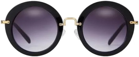 

Ретро круглые очки 2026 года для женщин, солнцезащитные очки с градиентными линзами, женские очки с HD-линзами и защитой от УФ-излучения UV400, летние очки MTZJH, C1