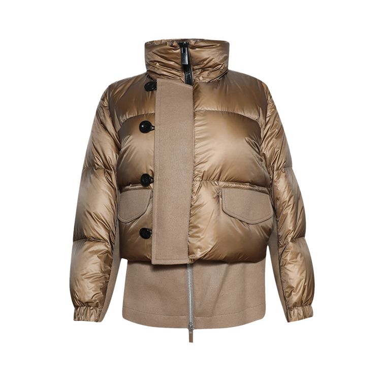 

Блузон Sacai Padded Blouson Beige, желто-коричневый