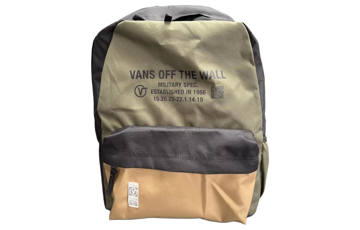 

Рюкзак унисекс Vans, Green spells black