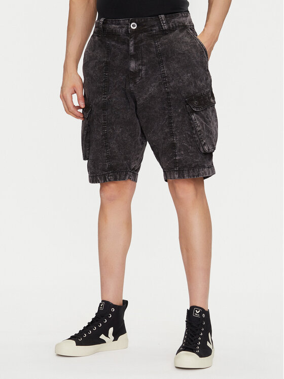 

Джинсовые шорты обычного кроя Canvas Acid Short 156259 Alpha Industries, черный