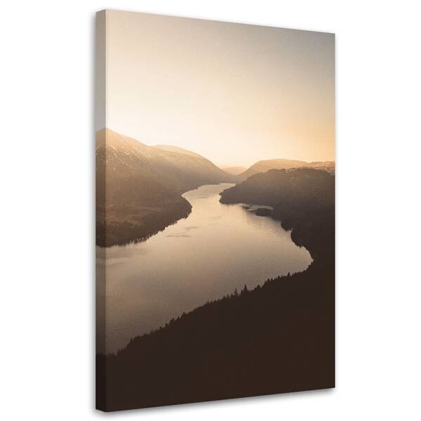

Картина арт-принт KUNSTLOFT Serene Lake 2, бежевый