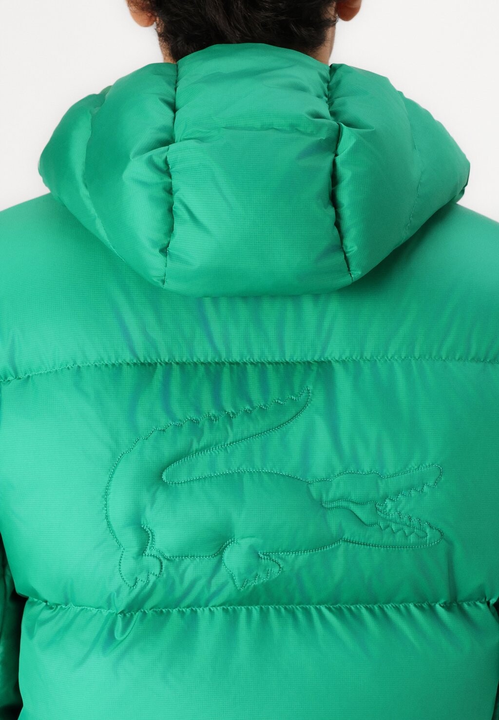 

Пуховик Lacoste, зеленый