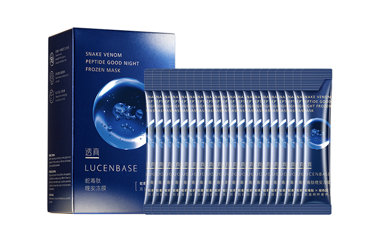 

Ночной крем-маска для лица с коллагеновыми пептидами Snake Venom, 4г*20 саше/коробка LUCENBASE