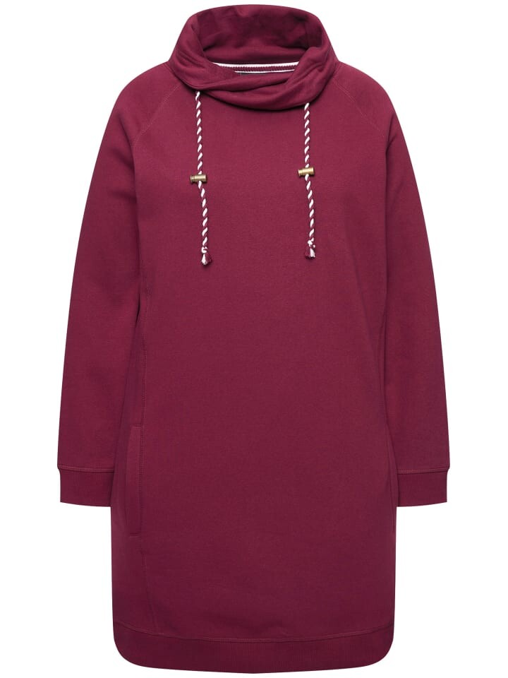 

Платье до колена Ulla Popken Kleid, цвет dunkle beere