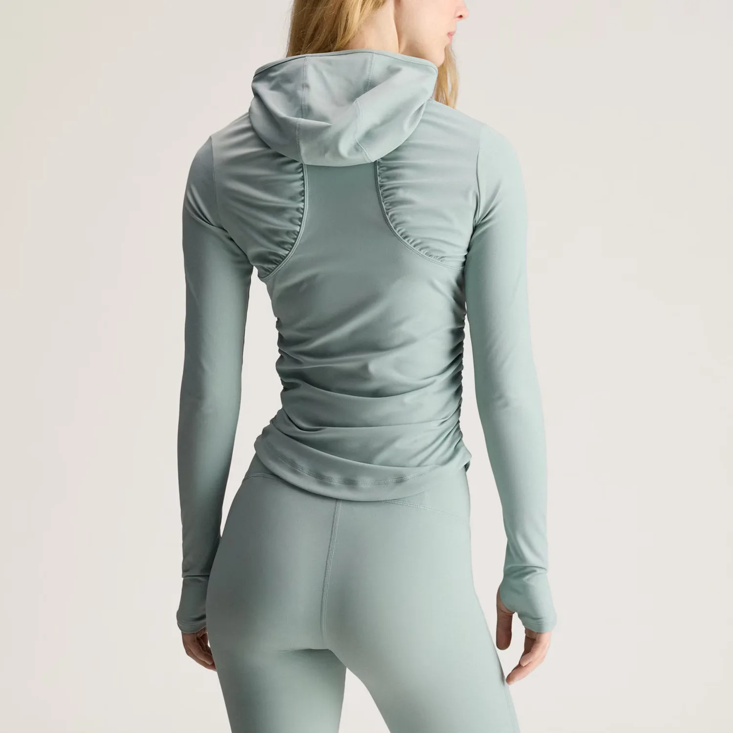 Футболка Stella McCartney Regular Adidas, wonder светло-серый зеленый — фото 4