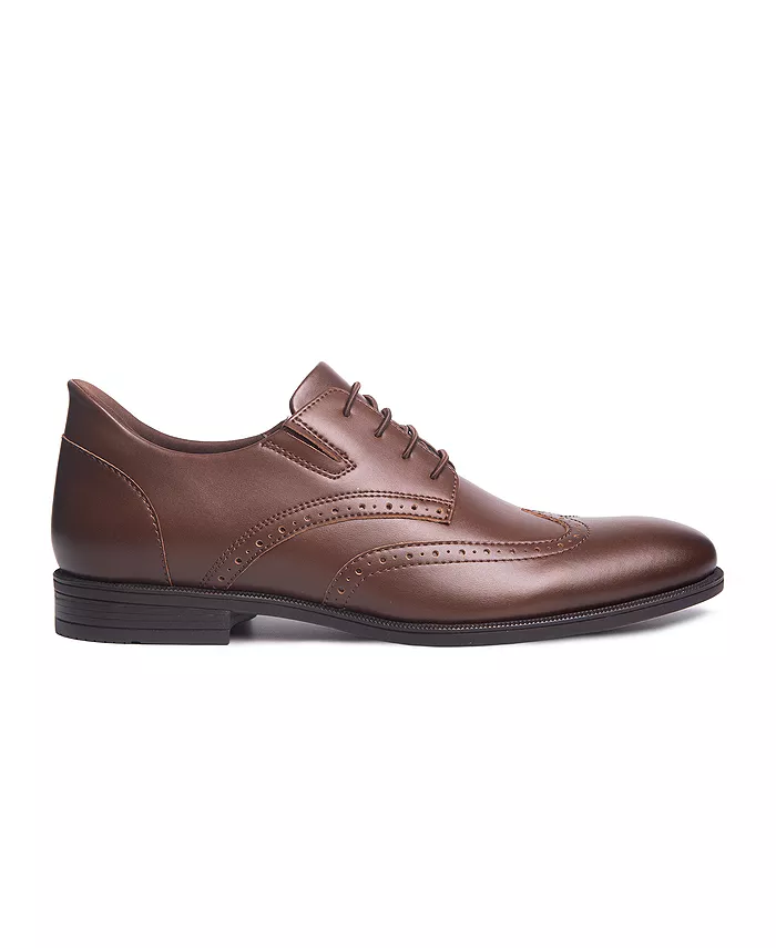 Howard Street технология Hands-Free Slip On оксфорды Wingtip Marc Joseph New York, коричневый — фото 2