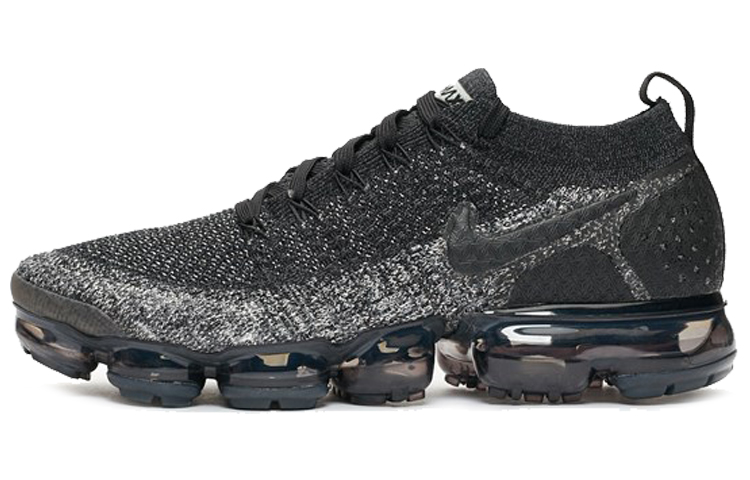 

Nike Air VaporMax Flyknit 2 Черный Темно-Серый