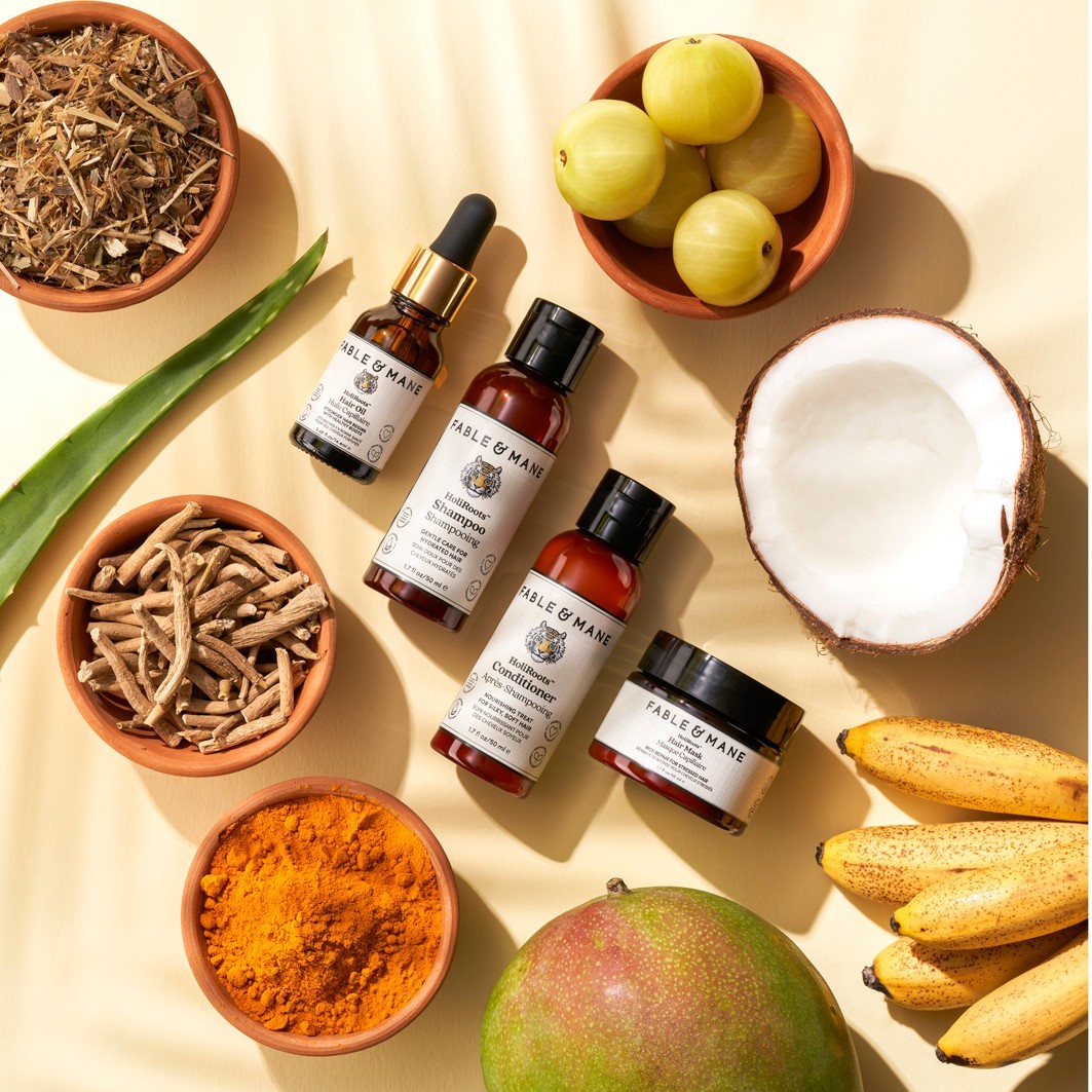 Набор для ухода за волосами holiroots good karma hair set Fable Mane, количество 1 шт. — фото 2