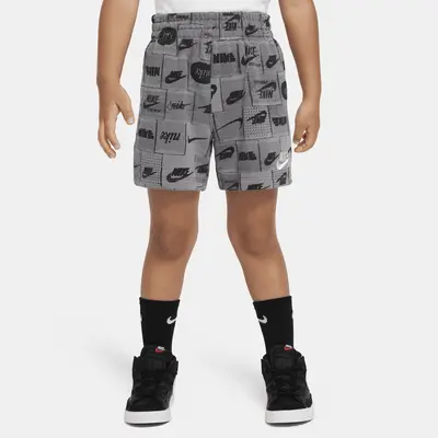 

Шорты Nike Sportswear Club Toddler Printed Shorts, цвет Smoke Grey