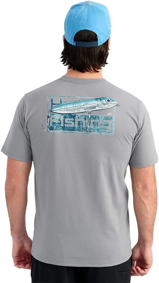 

HUK Men's Kc Scott Pocket Tee, удобная футболка с нагрудным карманом