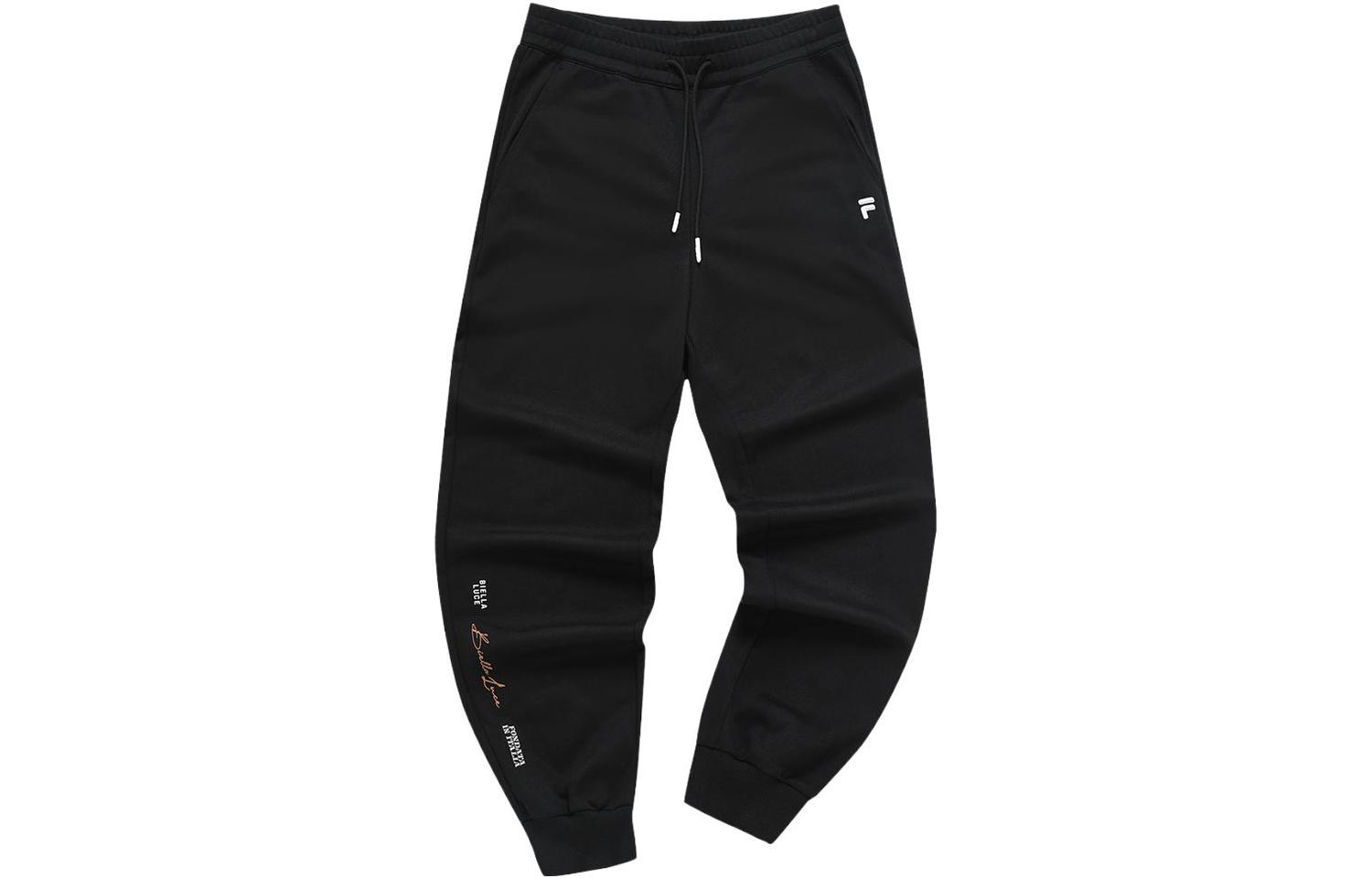 

Вязаные спортивные штаны мужские Jet Black FILA FUSION