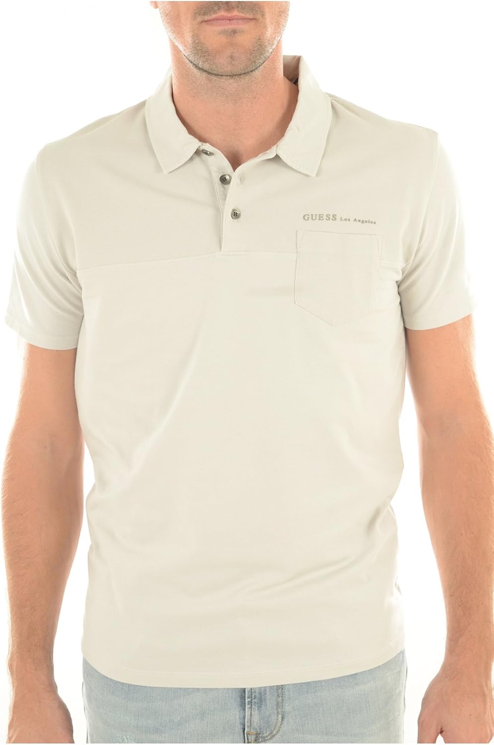 

Футболка-поло с коротким рукавом GUESS, B931 Snow Grey, размер L