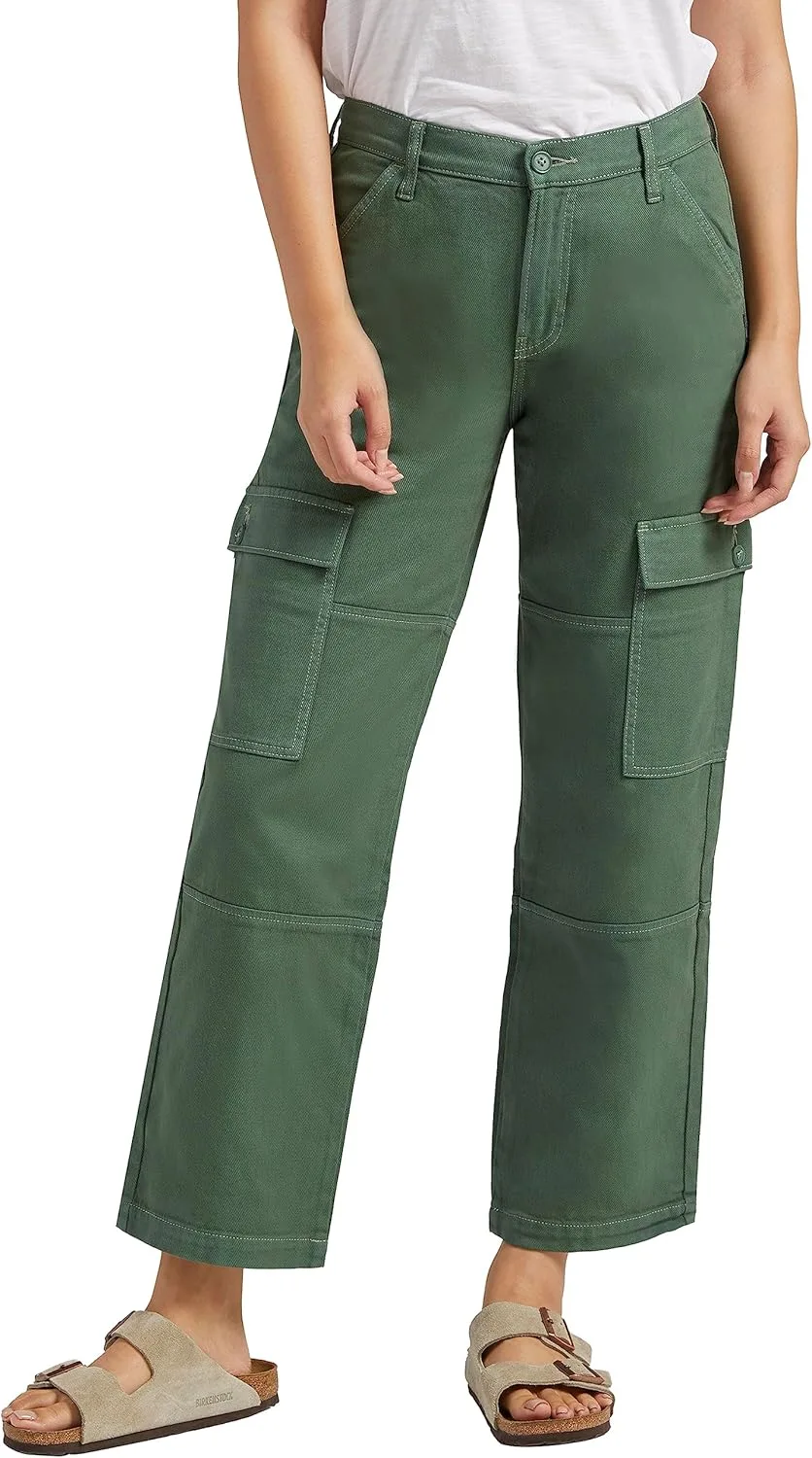 

Silver Jeans Co. Женские карго с высокой посадкой Relaxed