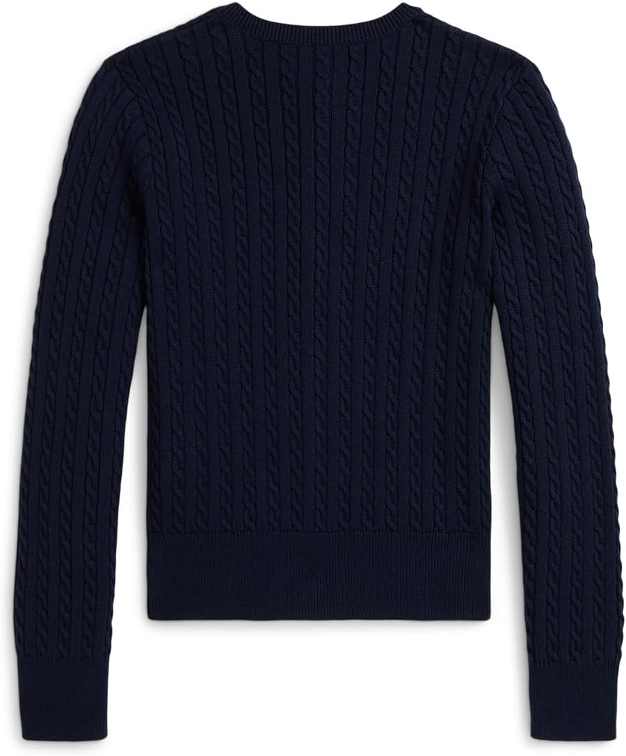 

Кардиган Polo Ralph Lauren Kids Polo Bear Mini-Cable Cotton Cardigan, цвет Cruise Navy