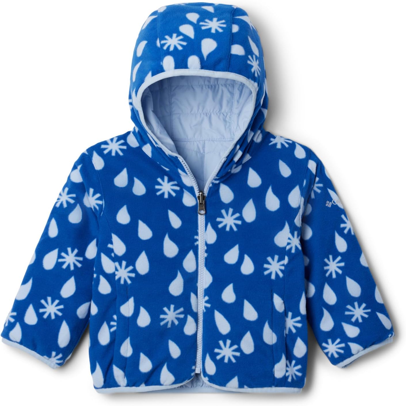 Куртка Columbia Unisex-Baby Double Trouble II, Whisper/Mountain Blue Sleet Tonal — фото 3