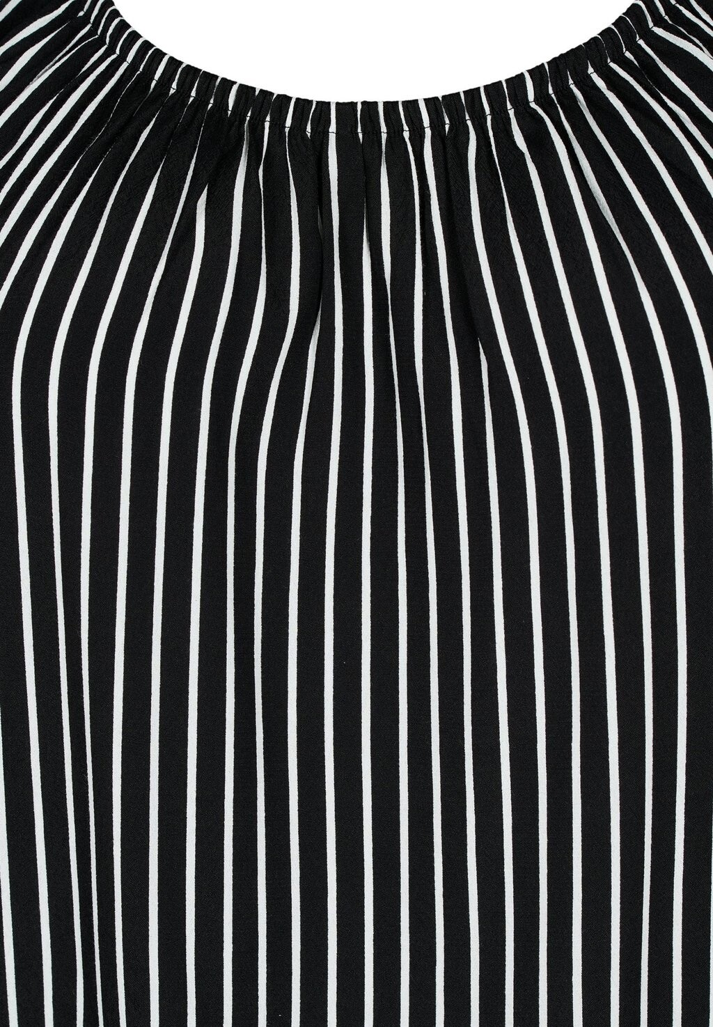 

Блузка With Short Sleeves Zizzi, черно-белые полоски