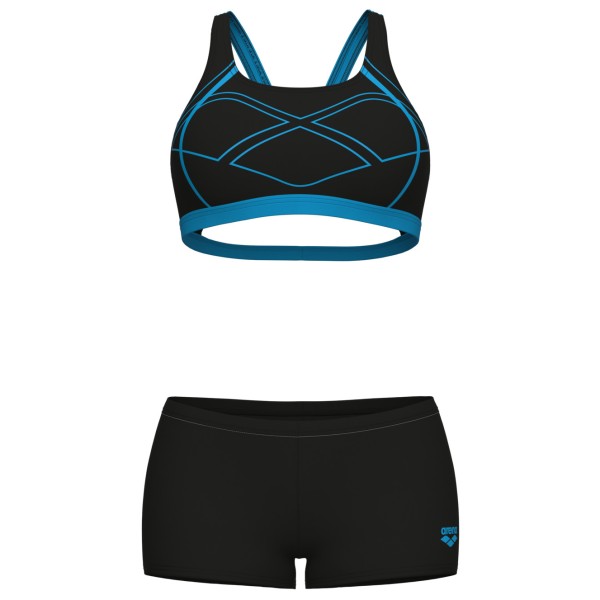 

Женский графический купальник swim pro, раздельный, бикини Arena, мультиколор