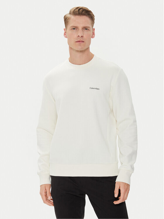 

Толстовка стандартного кроя Calvin Klein, экрю