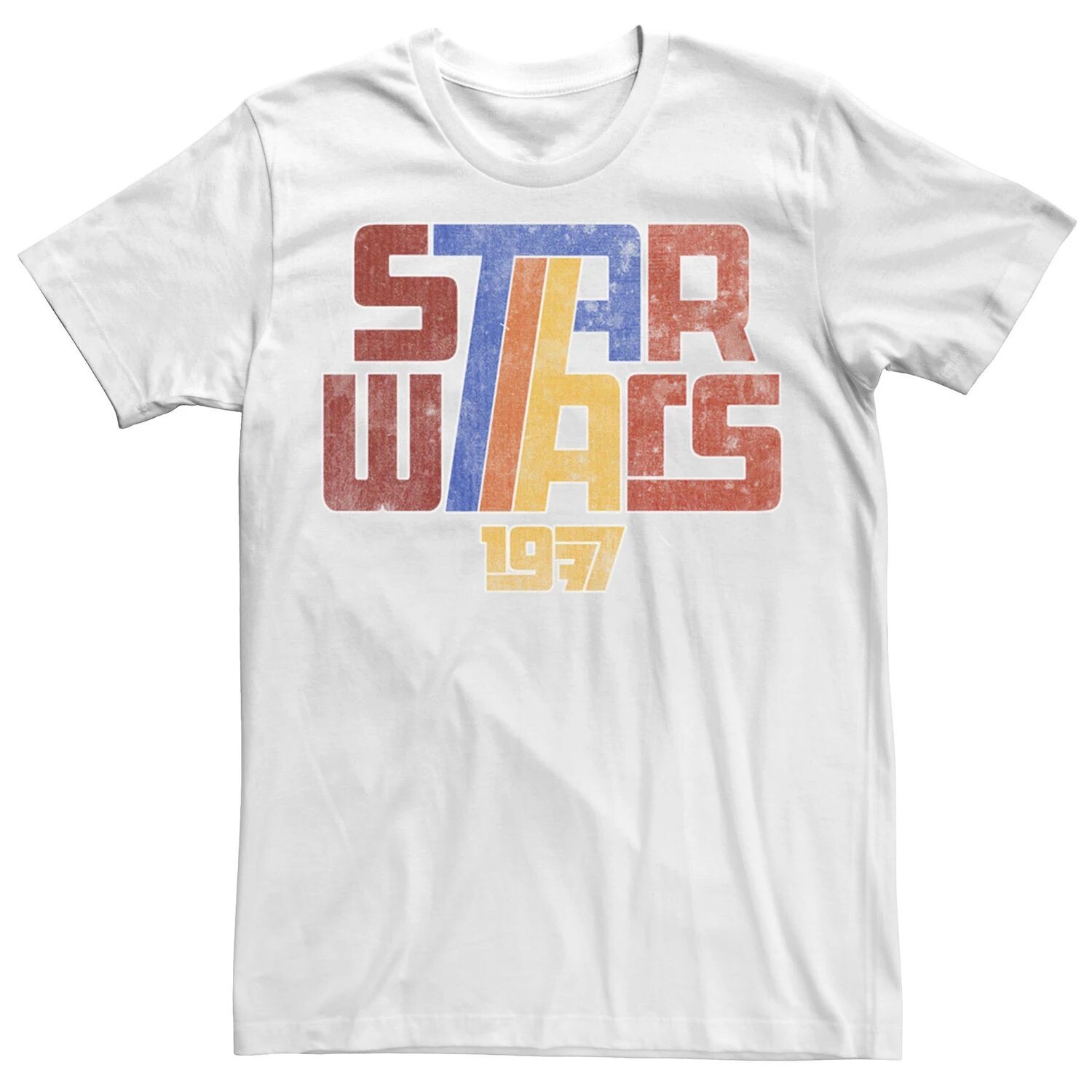 

Мужская футболка с графическим логотипом в стиле супер ретро 1977 года Star Wars