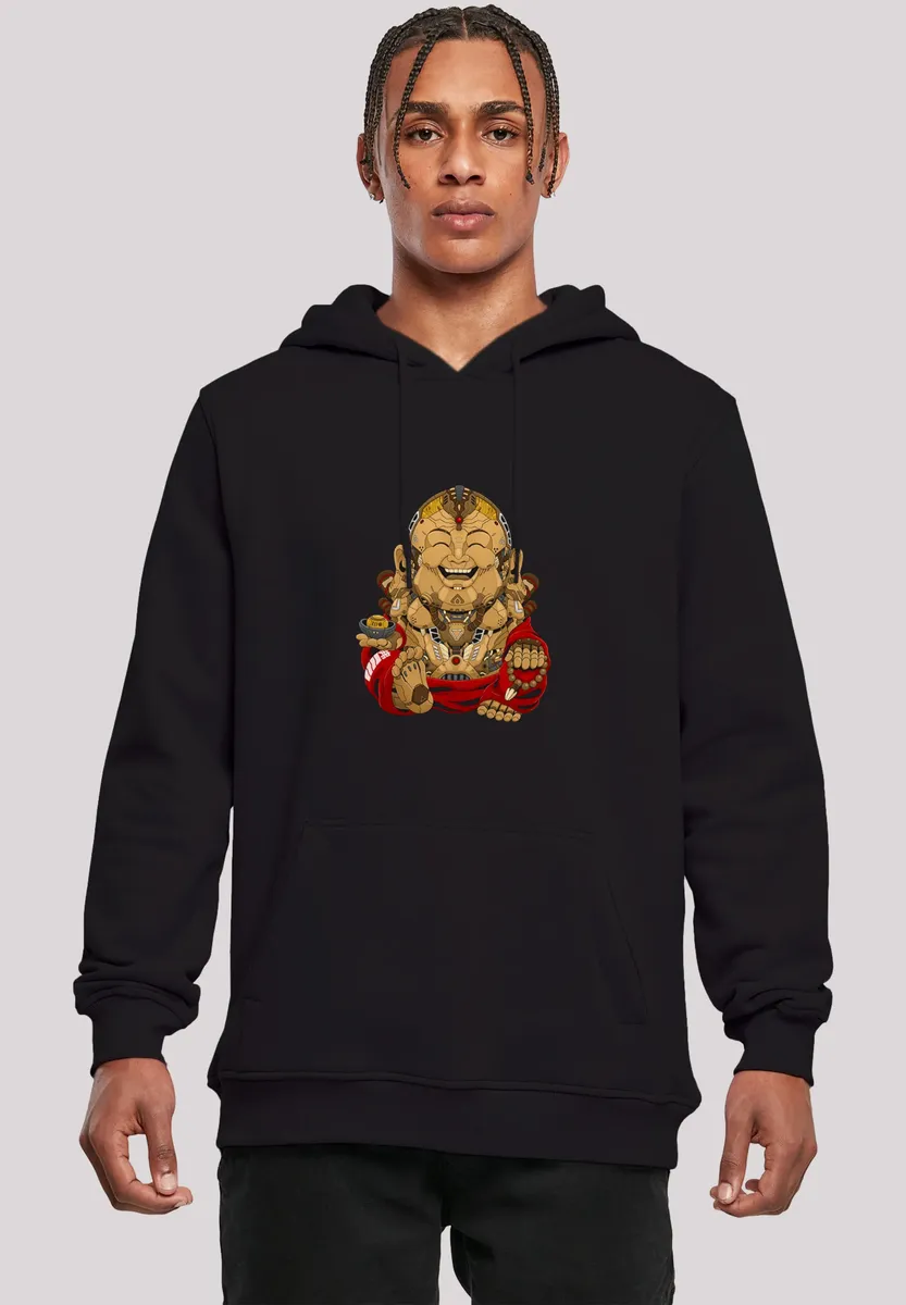 

Толстовка F4NT4STIC "Happy Cyber ​​​​Buddha", принт, черный