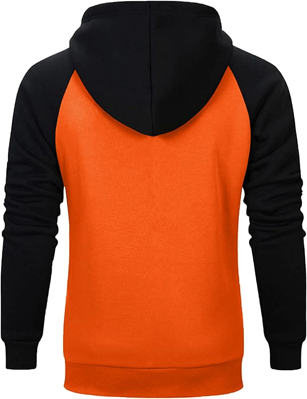 

Толстовка с капюшоном для мужчин Color Block Raglan Sleeve с карманом
