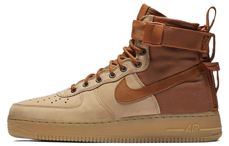 

Кроссовки Nike Sf Air Force 1 Mid Premium Praline, Коричневый, Кроссовки Nike Sf Air Force 1 Mid Premium Praline
