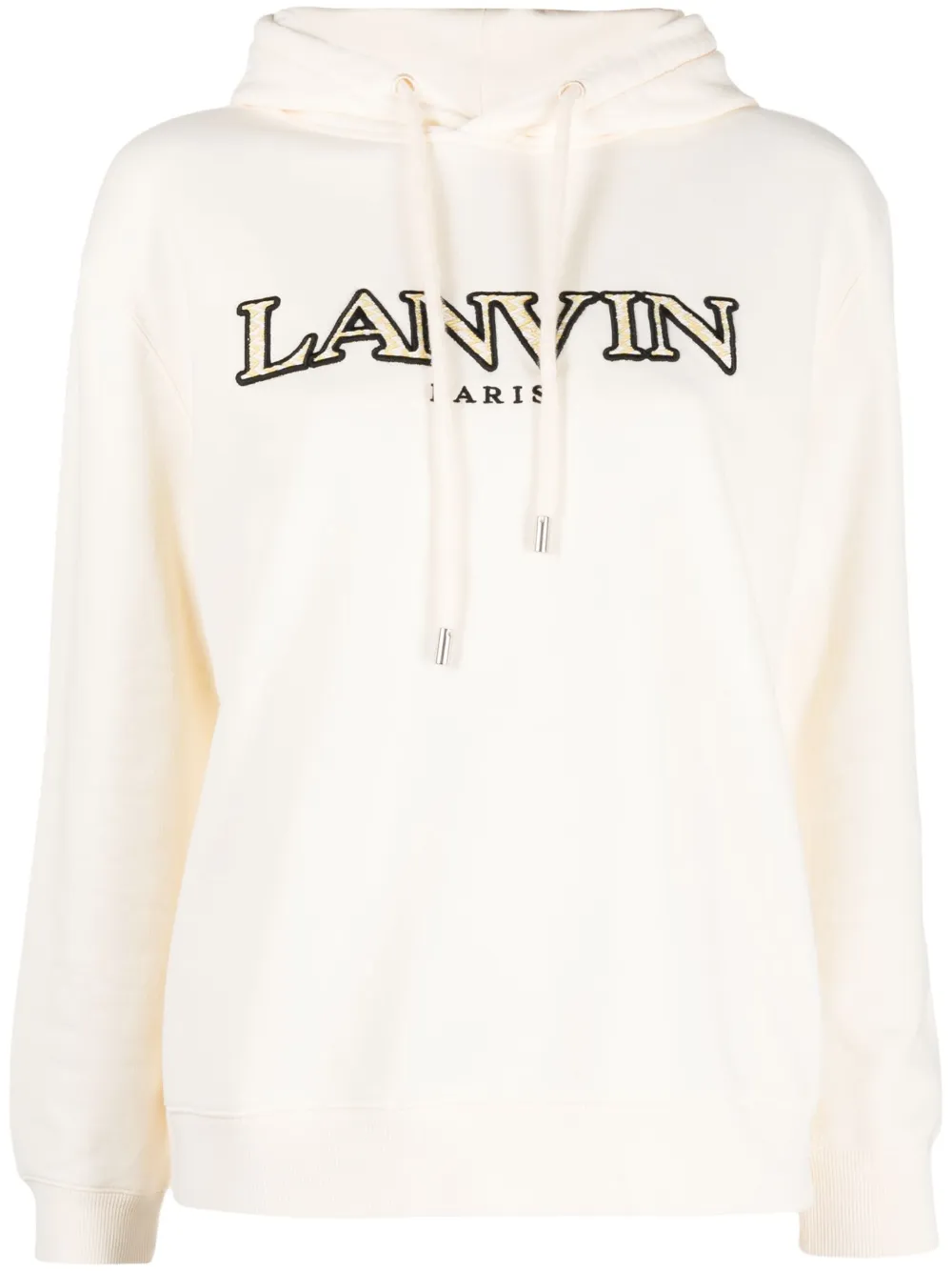 

Худи с вышитым логотипом Lanvin, нейтральный