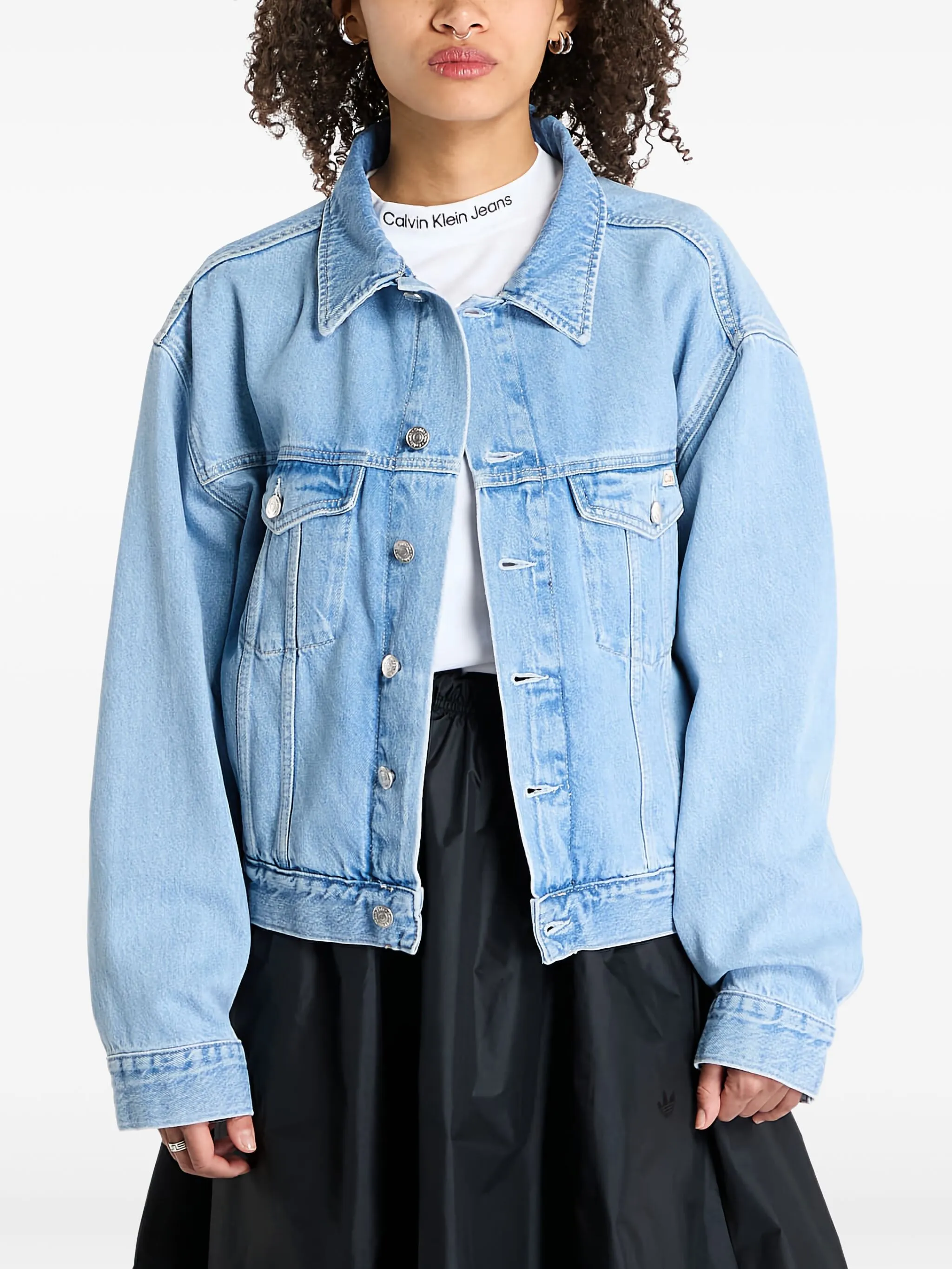 

Джинсовая куртка Calvin Klein, синий