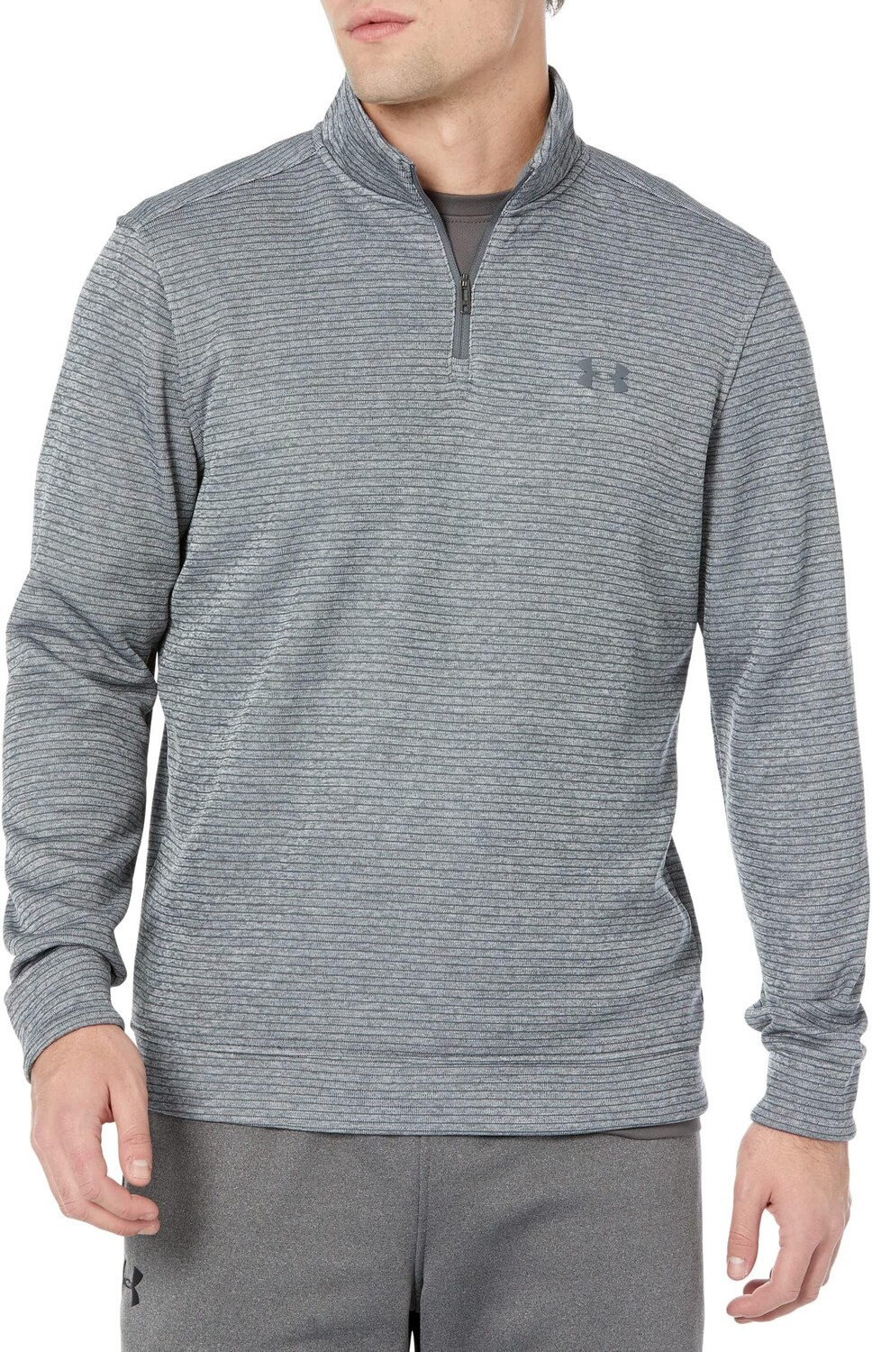 

Свитер Storm из флиса на молнии 1/4 Under Armour Golf, цвет Pitch Gray/Pitch Gray