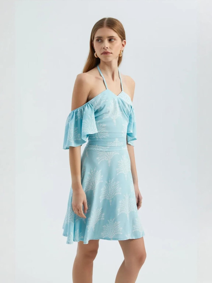 

Платье Hiccup, неоново-синий