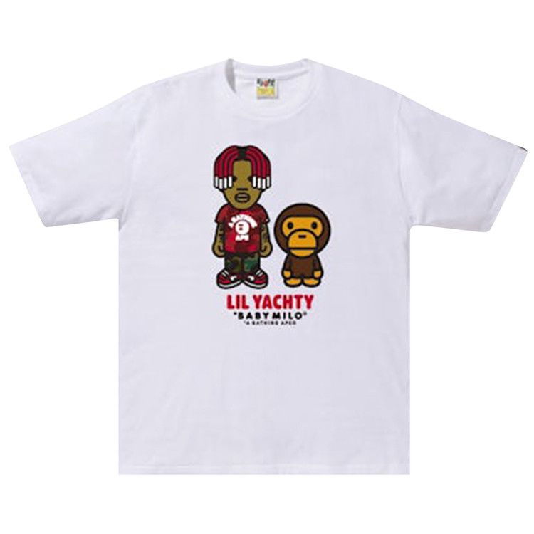 

Футболка BAPE Baby Milo x Lil Yachty Tee #1, White