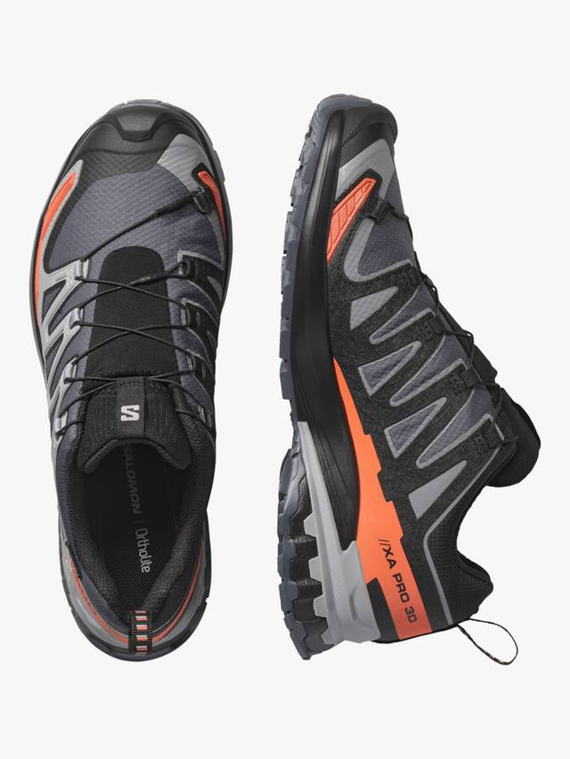 Мужские кроссовки для бега xa pro 3d v9 gore-tex trail Salomon, цвет Turbulence/Black — фото 3