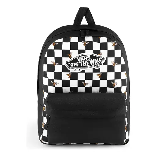 

Сумка realm bee checkerboard backpack 'black white' Vans, черный