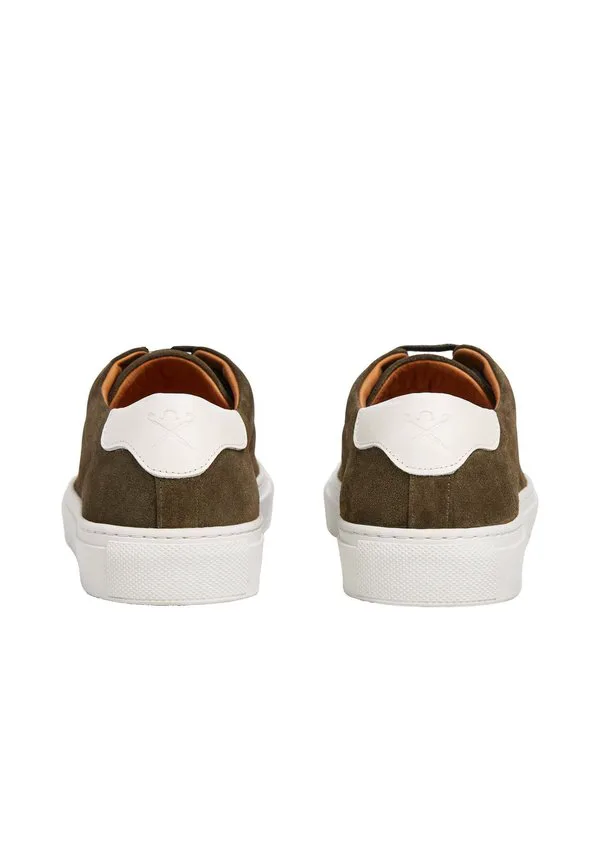 Мягкие кроссовки idol Hackett London, Khaki Green — фото 4