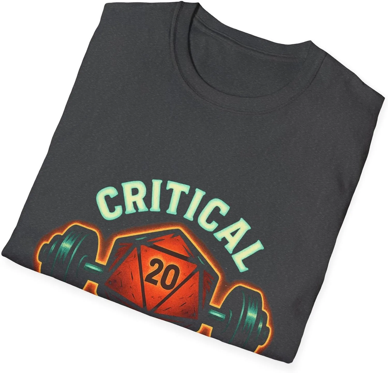 Футболка Critical Gains с юмором для фитнеса — фото 4