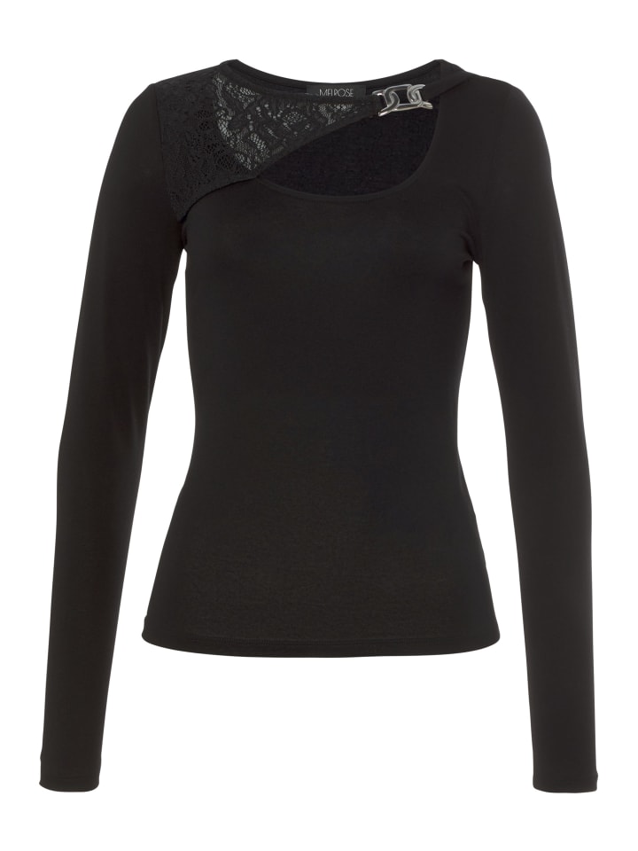 

Рубашка с длинным рукавом Melrose, черный