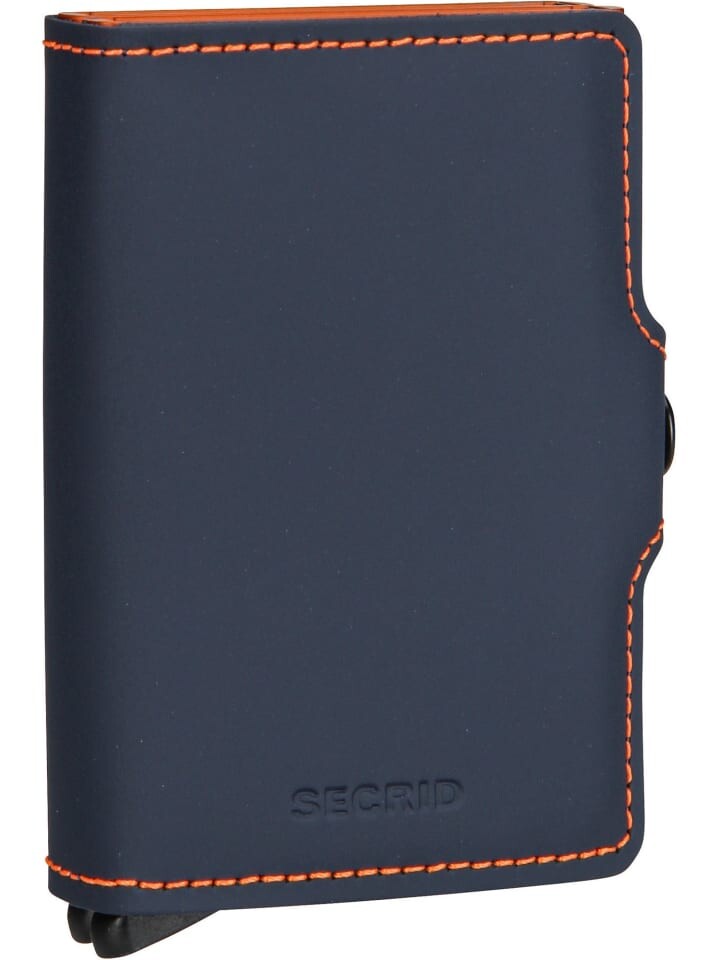 

Кошелек Secrid, цвет night blue/orange