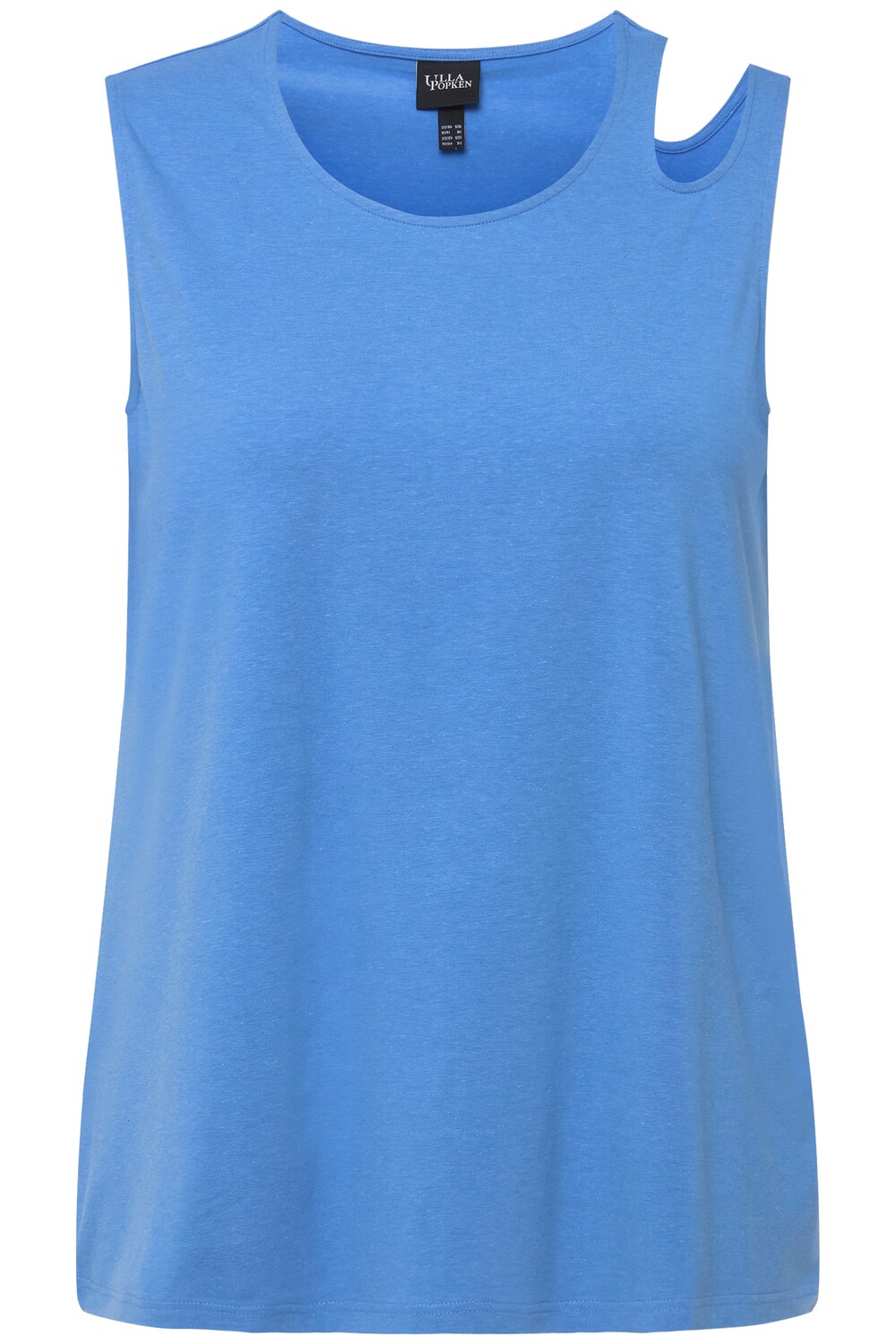 

Футболка Ulla Popken Strick Top, цвет stahlblau