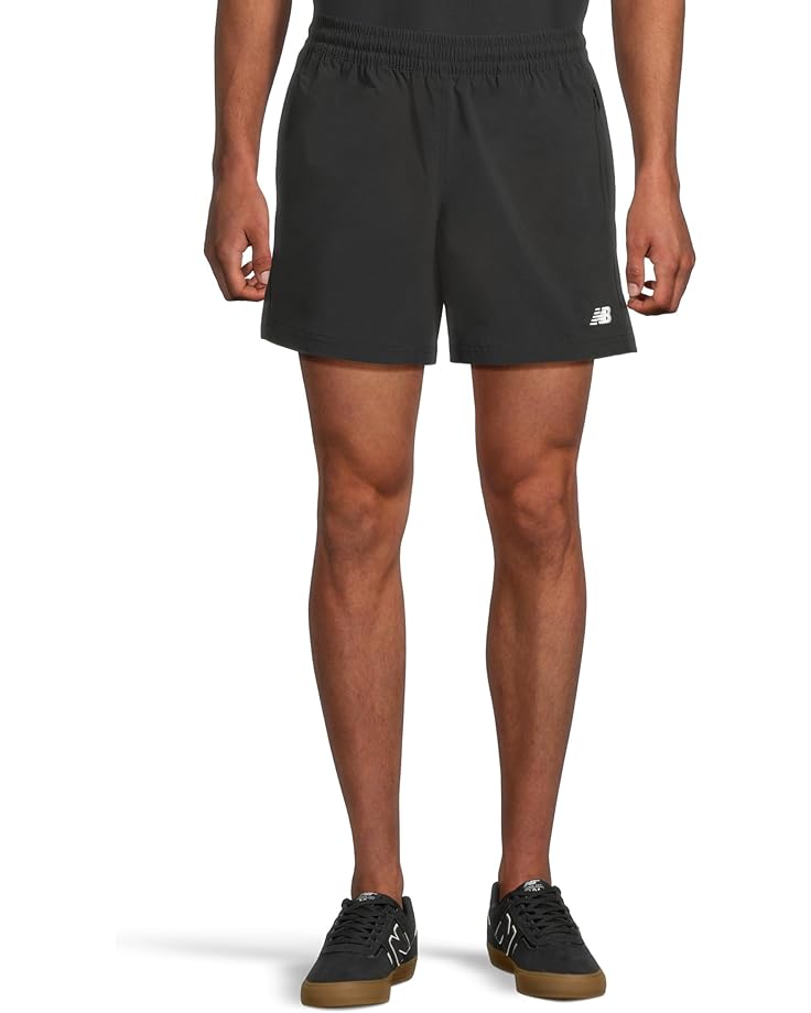 

Шорты New Balance Athletics Stretch Woven Shorts 5", черный