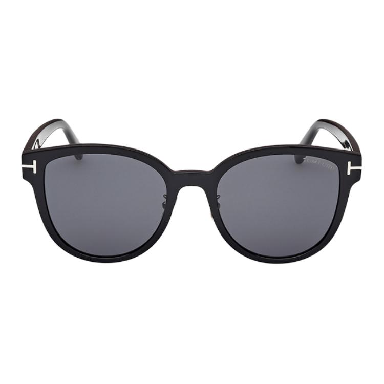 TOM FORD Ацетатная оправа для очков в стиле кошачий глаз унисекс черный, Black — фото 3