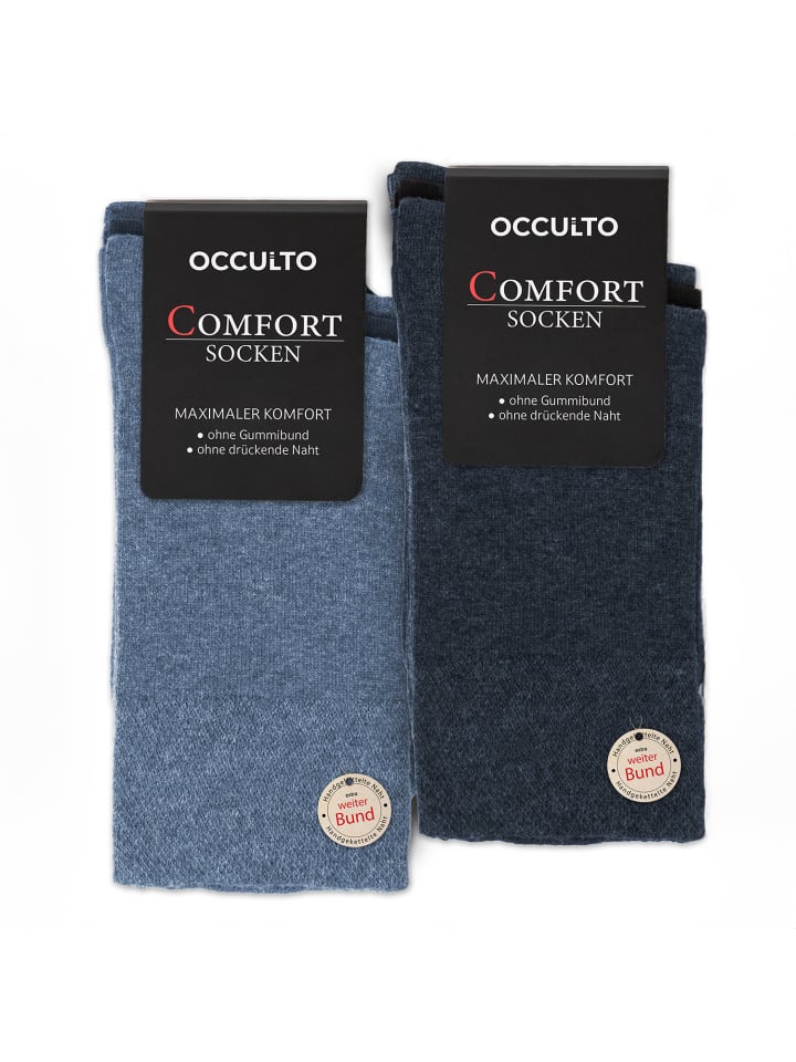 

Носки Occulto 10er Pack Komfort Philipp, цвет blau-mix