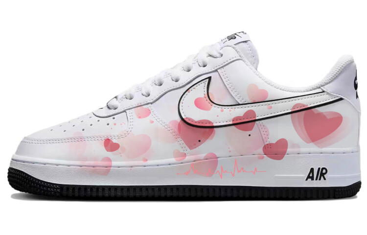 

Кроссовки Nike Air Force 1 Skateboard Shoes Men Low-Top White Pink, белый